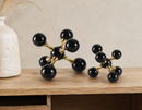 Black and Gold Decorative Jack Sculpture Set