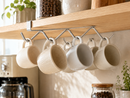 Under-Shelf Mug Holder with 6 Hooks