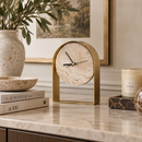 Arden Stone Arch Table Clock