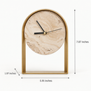 Arden Stone Arch Table Clock