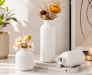 Minimalist Ceramic Vase Set – 3 Piece