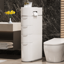 Slim Rolling Storage Tower Organizer – 4 Tier
