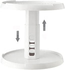 2-Tier Rotating Seasoning Holder 360 Degree Spice Jar Storage