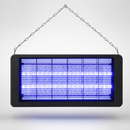 40W UV Electric Bug Zapper with Hanging Chain