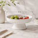 Pedestal Serving Bowl for Fruits & Salads 8"