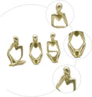 Nodic Abstract Statue Resin Figurine Office Home