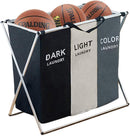 Large Laundry Hamper 3 Compartments