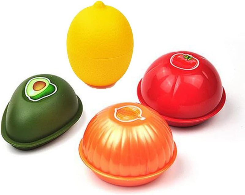 Fruit and Vegetable Shaped Food Saver Storage Containers