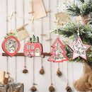 Wood Crafts Kids Gift for Home Christmas Party Decorations
