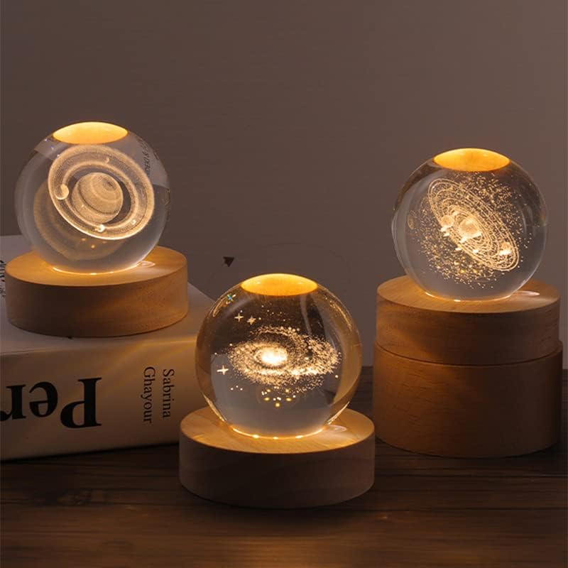 "Decorative lamp with random design"