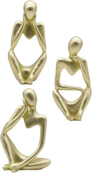 Nodic Abstract Statue Resin Figurine Office Home