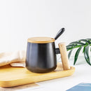 TEA CUP WITH HANDLE AND LID