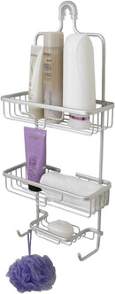 2 Tier Linear Hanging Shower Caddy