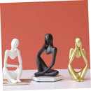 Nodic Abstract Statue Resin Figurine Office Home
