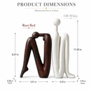 Abstract Decorative Sculptures — Set of 2
