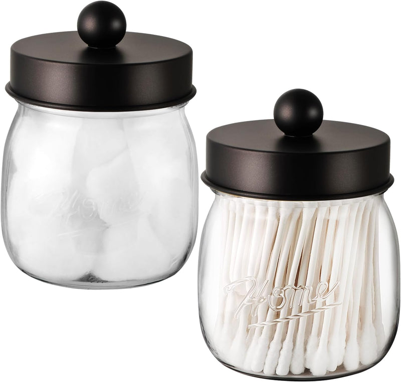 cotton swab holder and cotton ball holder