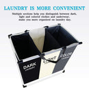 Large Laundry Hamper 3 Compartments