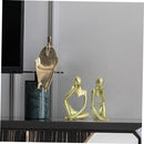 Nodic Abstract Statue Resin Figurine Office Home