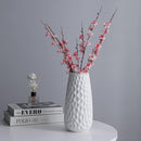 MODERN WHITE FLOWER VASE