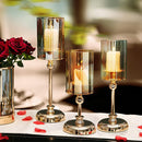 Glass Candleholders Clear