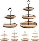 WOODEN TIER SERVING