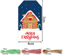 1 Set Xmas Paper Cards