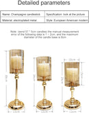 Glass Candleholders Clear
