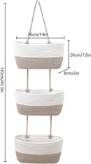 WALL HANGING BASKET 3 TIER