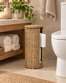 Woven Toilet Paper Holder with Storage