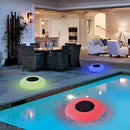 Blibly Swimming Pool Lights Solar Floating Light with Multi-Color LED
