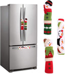 Snowman Theme Refrigerator Door Handle Covers