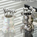 APPETIZER FORKS CUTE BEAR DESIGNS