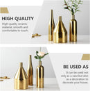 Ceramic Flower Golden Modern