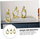 Nodic Abstract Statue Resin Figurine Office Home