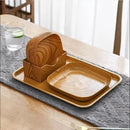 Plastic Square Small Plate Set