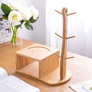 TEA CONTAINER WITH CUPS AND PLATES