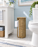 Woven Toilet Paper Holder with Storage