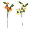 Artificial tangerine branches