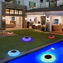 Blibly Swimming Pool Lights Solar Floating Light with Multi-Color LED