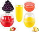 Fruit and Vegetable Shaped Food Saver Storage Containers