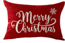 RED CHRISTMAS PILLOW