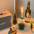 Christmas Iron Candle Holder