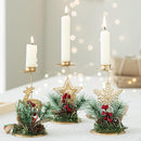 Christmas Iron Candle Holder