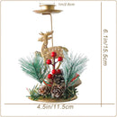 Christmas Iron Candle Holder