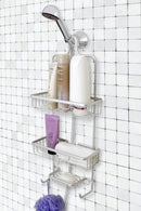 2 Tier Linear Hanging Shower Caddy