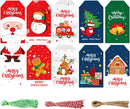 1 Set Xmas Paper Cards