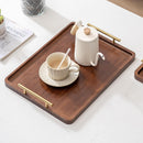 Wood Tray Rectangular Household