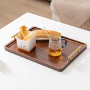 Wood Tray Rectangular Household