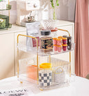 MAKEUP SHELF ORGANIZER TRAY