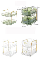 MAKEUP SHELF ORGANIZER TRAY